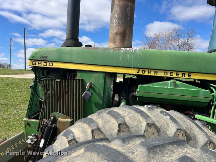 image for item LD9355 John Deere  8630 4WD tractor