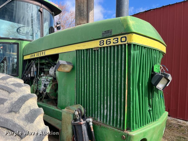 image for item LD9355 John Deere  8630 4WD tractor