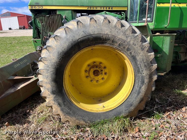image for item LD9355 John Deere  8630 4WD tractor
