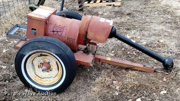 image for item LN9968 Winpower PTO generator