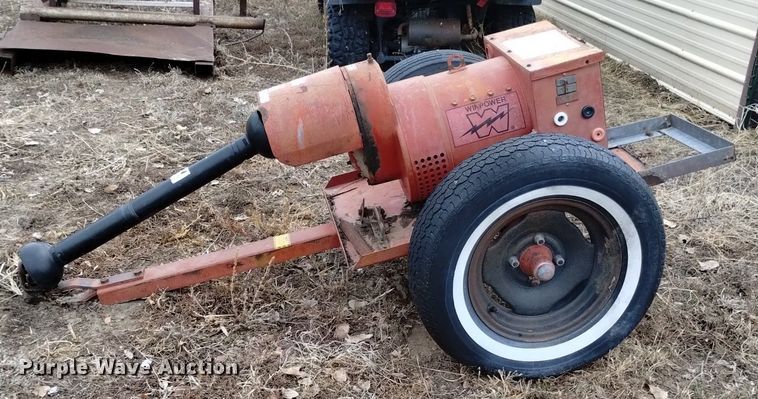 image for item LN9968 Winpower PTO generator