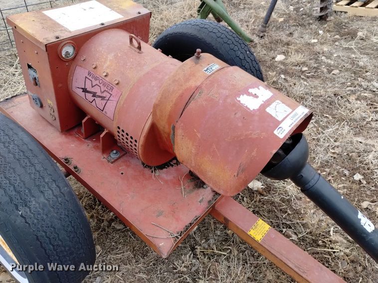 image for item LN9968 Winpower PTO generator