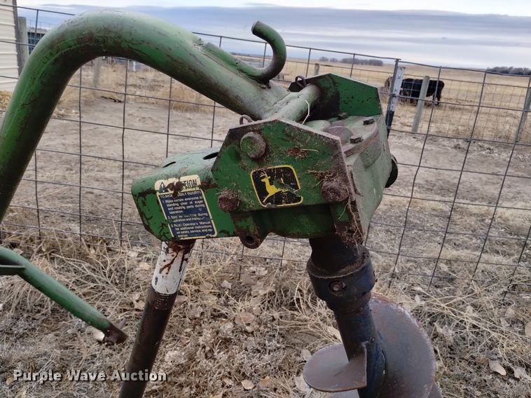 image for item LN9969 John Deere post hole auger