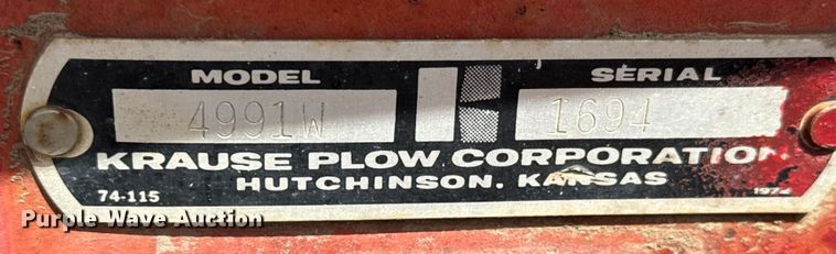 image for item NH9056 Krause 4991W double off-set disk