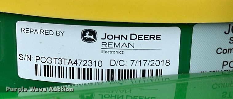 image for item NJ9491 2018 John Deere StarFire 3000 GPS reciever
