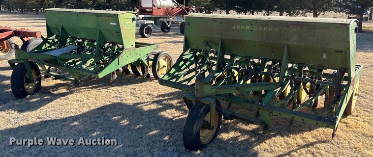 image for item OA9716 (2) John Deere grain drills