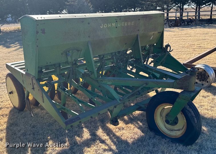 image for item OA9716 (2) John Deere grain drills