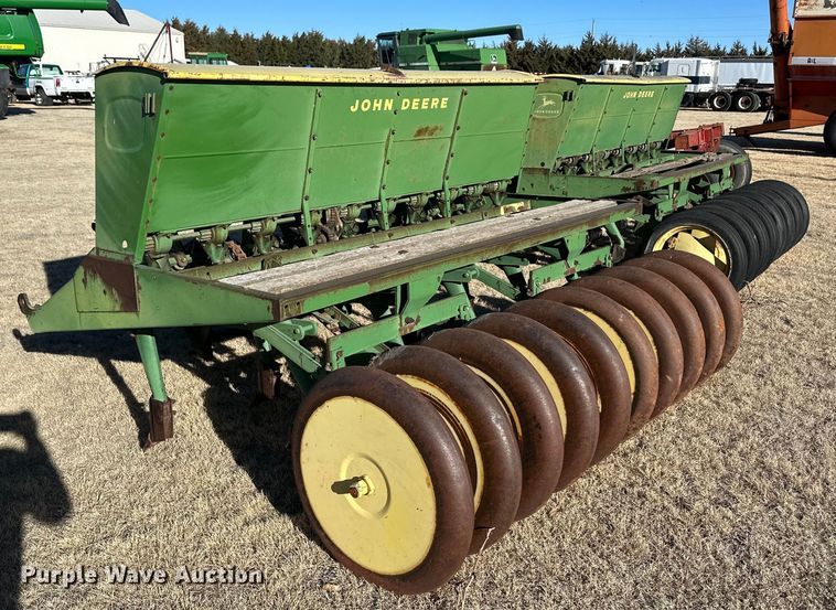 image for item OA9716 (2) John Deere grain drills