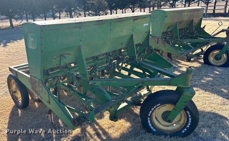 image for item OA9716 (2) John Deere grain drills