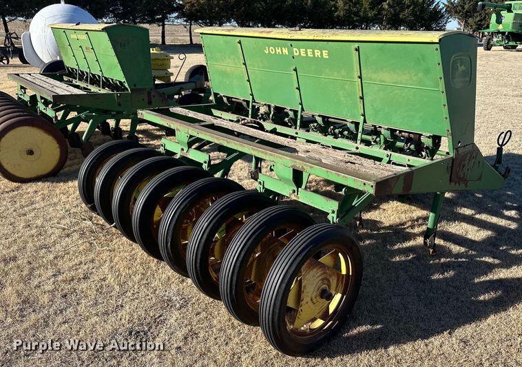 image for item OA9716 (2) John Deere grain drills