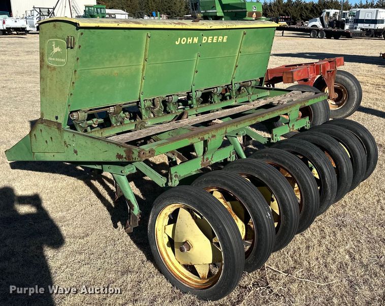 image for item OA9716 (2) John Deere grain drills
