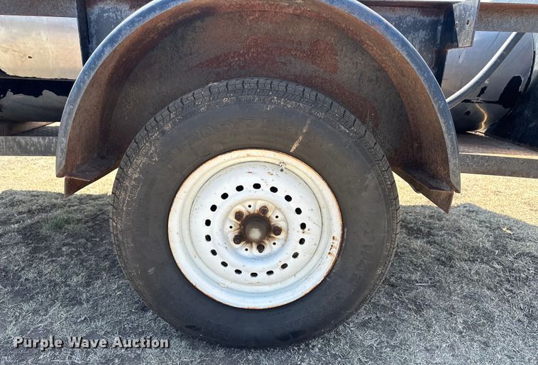 image for item OI9283 Shop built tank trailer