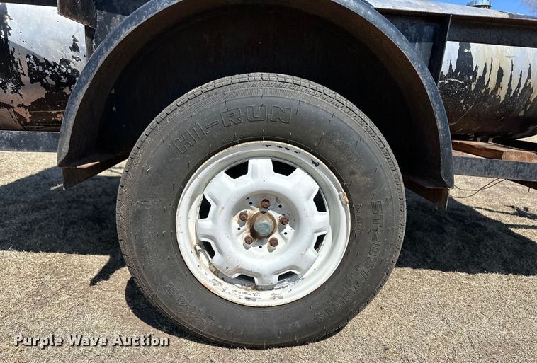 image for item OI9283 Shop built tank trailer