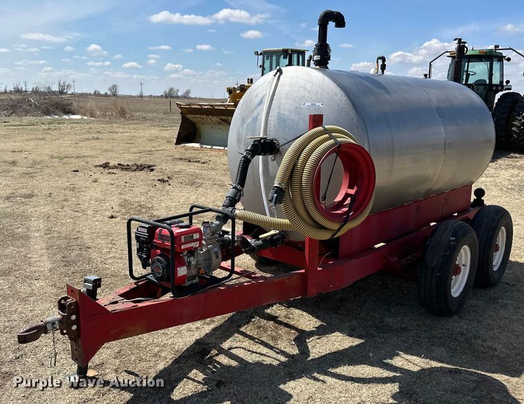 image for item OI9286 Shop built tank trailer