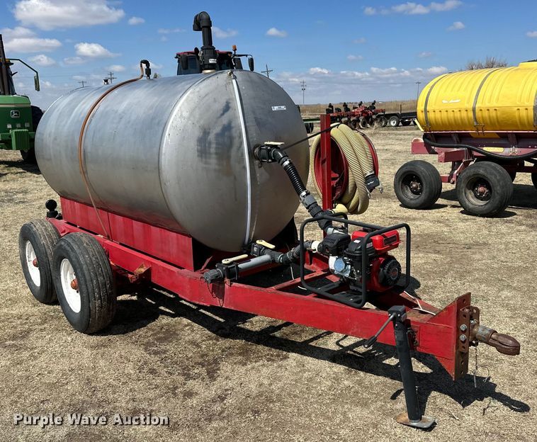 image for item OI9286 Shop built tank trailer