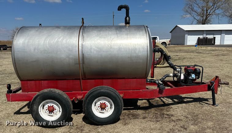 image for item OI9286 Shop built tank trailer