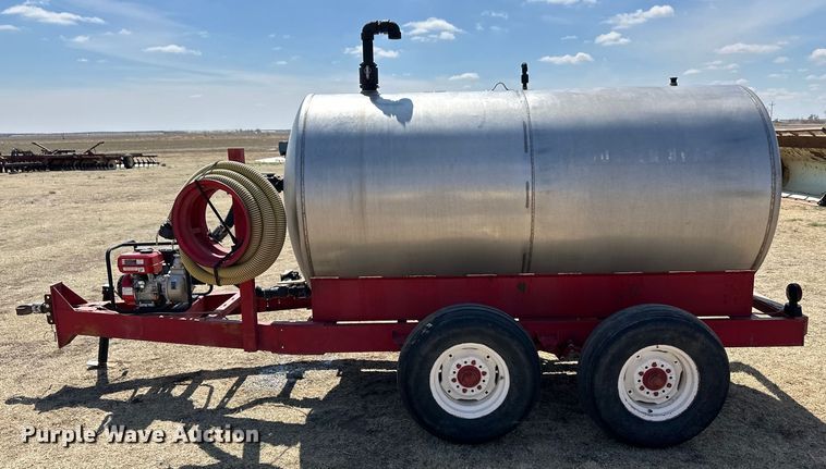 image for item OI9286 Shop built tank trailer