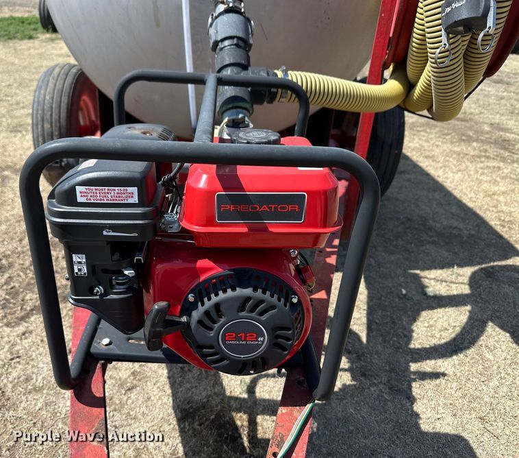 image for item OI9286 Shop built tank trailer