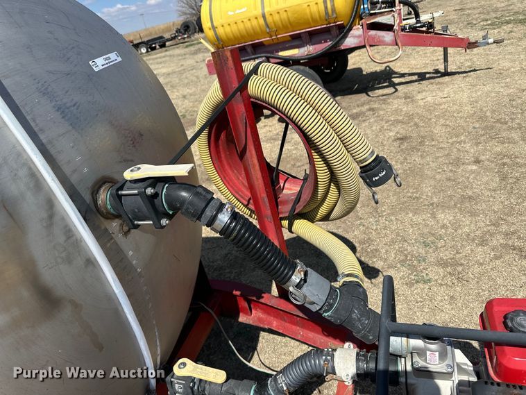 image for item OI9286 Shop built tank trailer