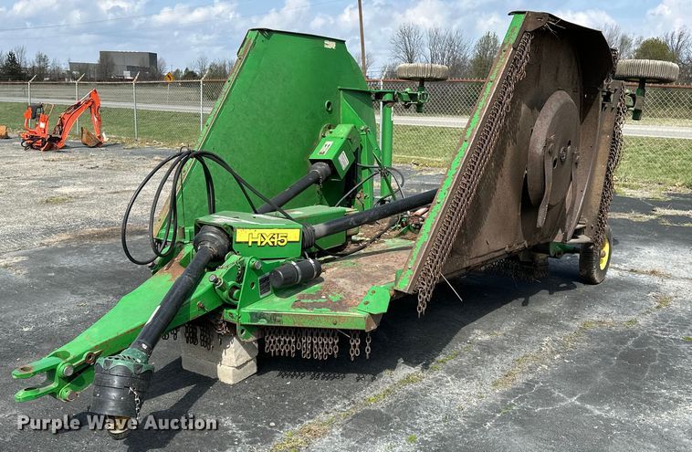 image for item OM9269 2007 John Deere HX15 batwing rotary mower