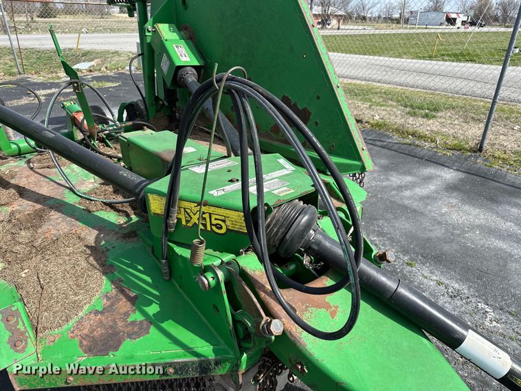 image for item OM9269 2007 John Deere HX15 batwing rotary mower