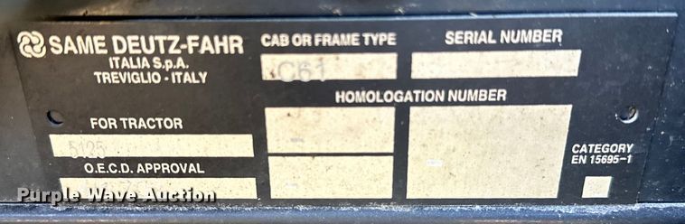 image for item OM9304 2017 Deutz-Fahr 5125 MFWD tractor