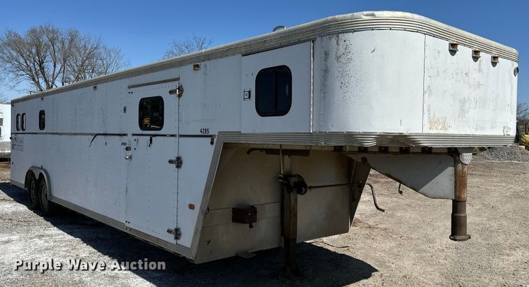 image for item OM9969 1993 Turnbow T4285 livestock trailer