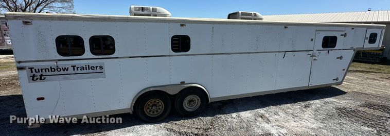 image for item OM9969 1993 Turnbow T4285 livestock trailer
