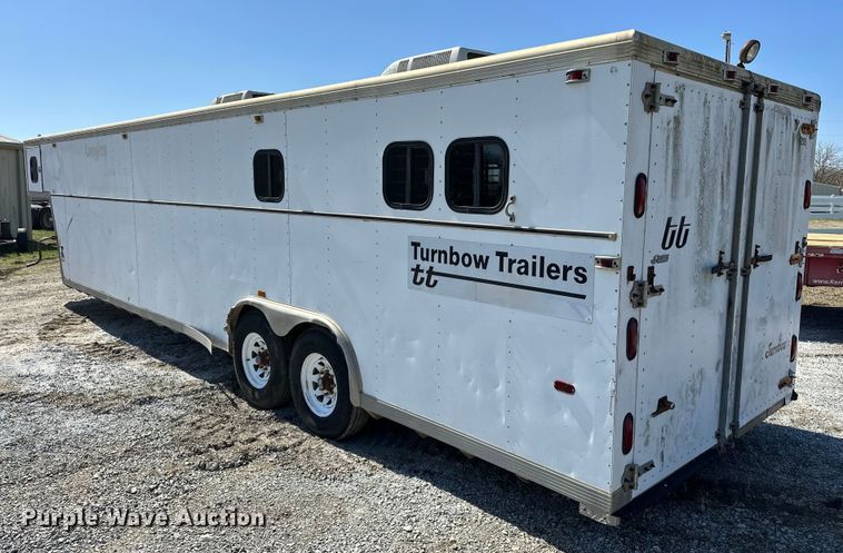 image for item OM9969 1993 Turnbow T4285 livestock trailer