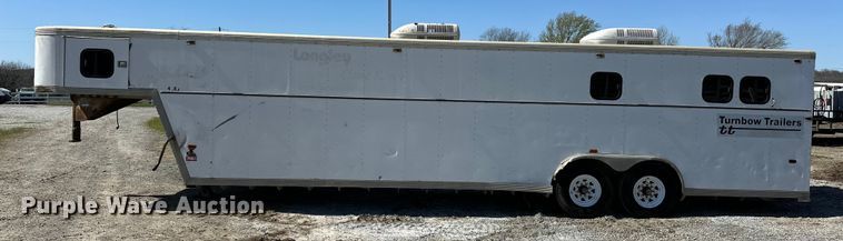 image for item OM9969 1993 Turnbow T4285 livestock trailer