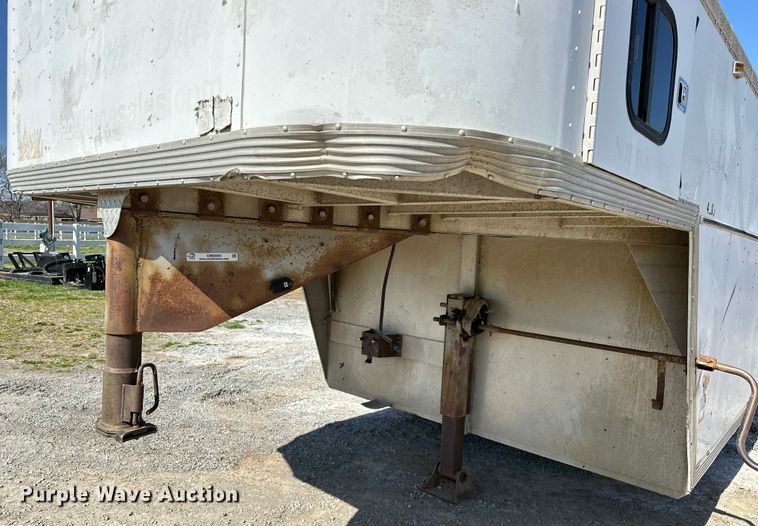 image for item OM9969 1993 Turnbow T4285 livestock trailer