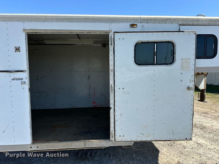 image for item OM9969 1993 Turnbow T4285 livestock trailer