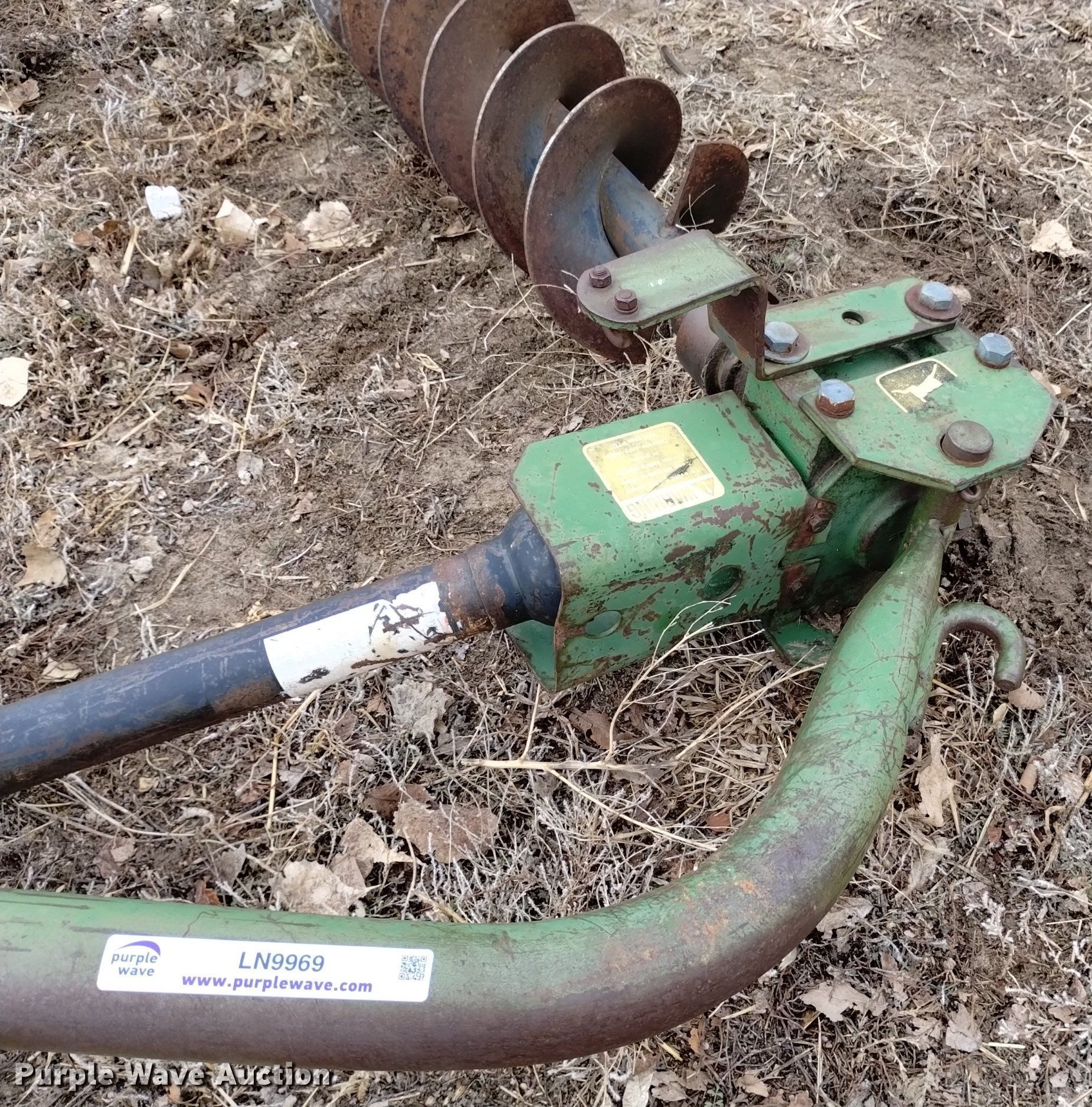 John Deere post hole auger in Oshkosh, NE Item LN9969 for sale