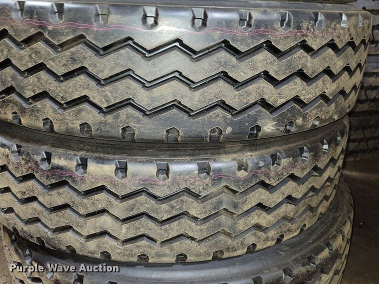 image for item DG0440 (8) Goodyear 255/70R22.5 tires