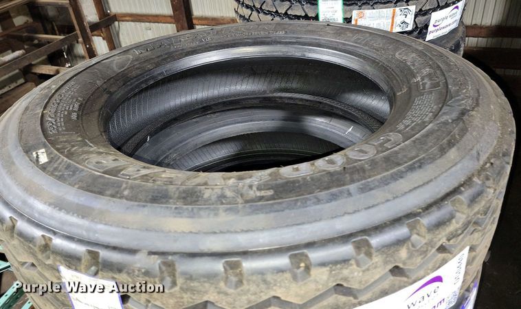 image for item DG0440 (8) Goodyear 255/70R22.5 tires