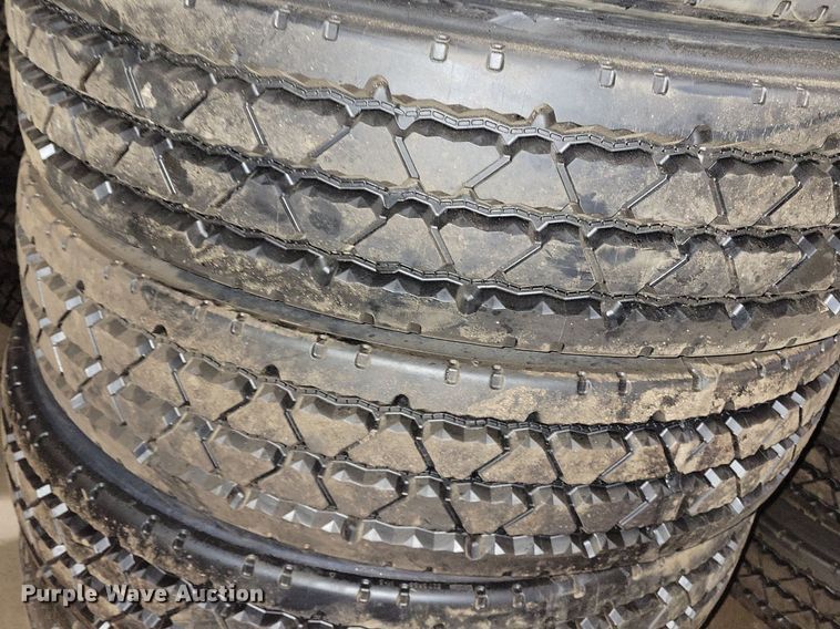 image for item DG0443 (8) 11R22.5 tires