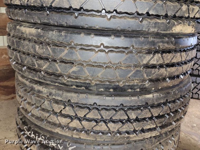 image for item DG0443 (8) 11R22.5 tires