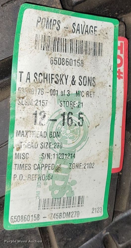 image for item DG0446 (4) 12-16.5NHS wheels and tires