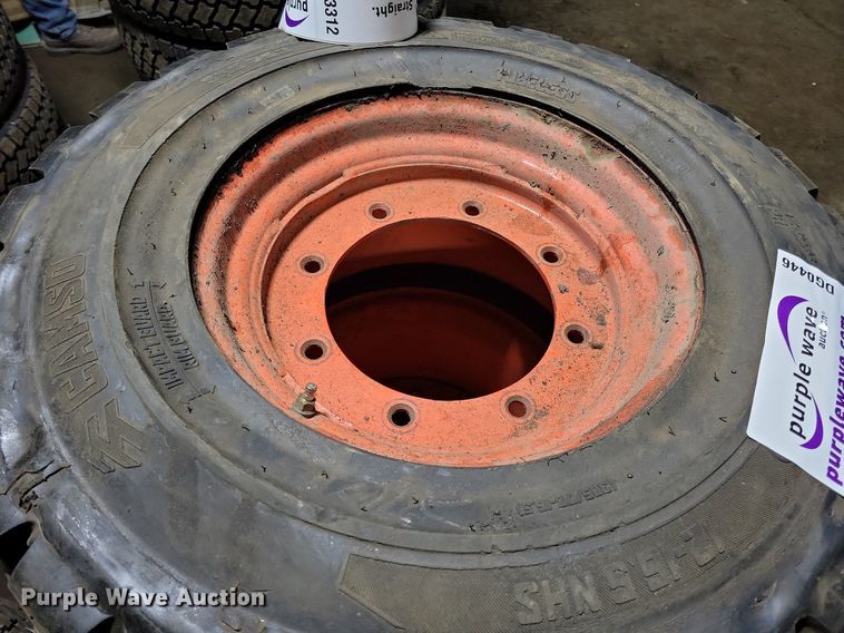 image for item DG0446 (4) 12-16.5NHS wheels and tires