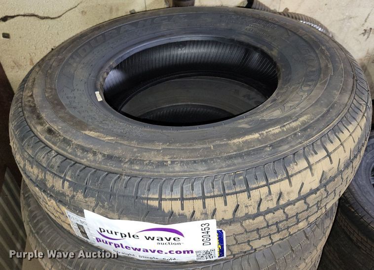 (8) Goodyear Endurance ST235/85R16 tires in St. Paul, MN Item DG0453 for sale Purple Wave