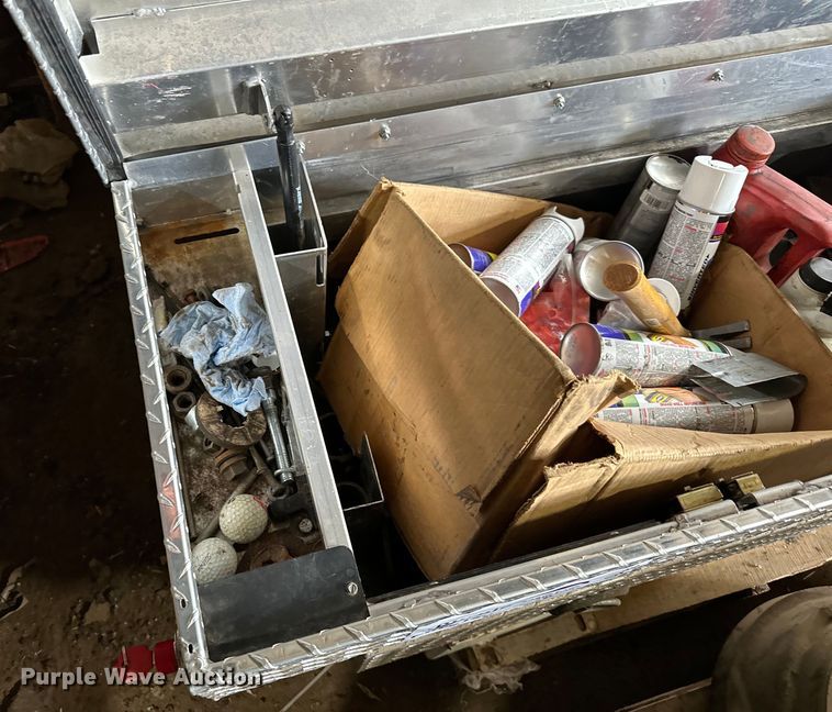 image for item DG0483 Weather Guard auxiliary fuel tank toolbox 