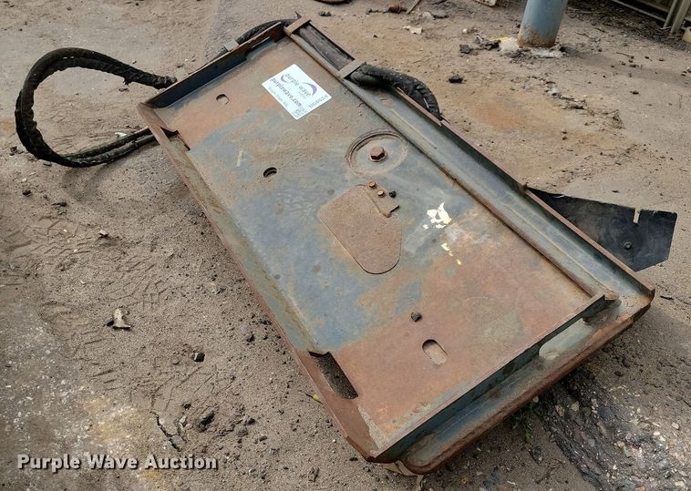 image for item DG0554 Bobcat quick attach plate
