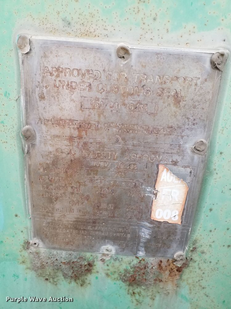 image for item DG0577 Evergreen shipping container