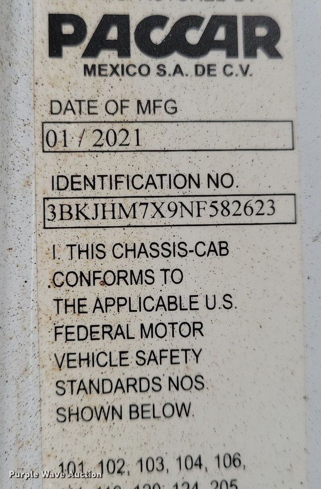 image for item DL7858 2022 Kenworth K370 oil distributor truck