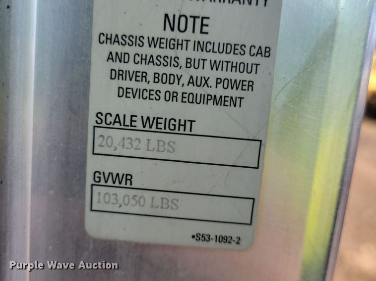 image for item DL7861 2002 Kenworth T800 dump truck