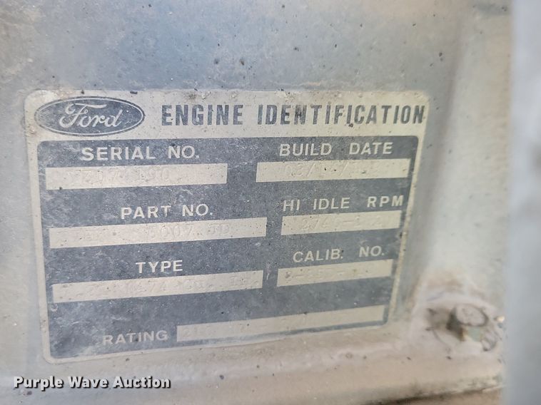 image for item DL7863 1990 Ford L8000 water truck