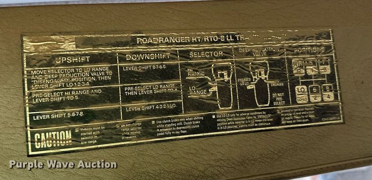 image for item DL7864 2005 Sterling LT9511 dump truck