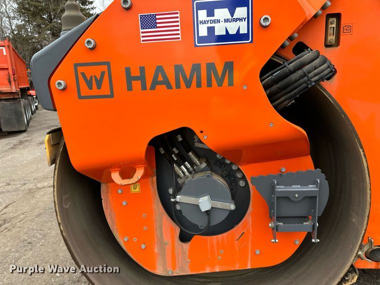 image for item DL7868 2021 Hamm HD 140i double drum vibratory roller