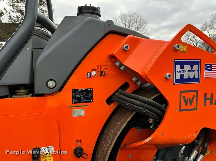 image for item DL7868 2021 Hamm HD 140i double drum vibratory roller