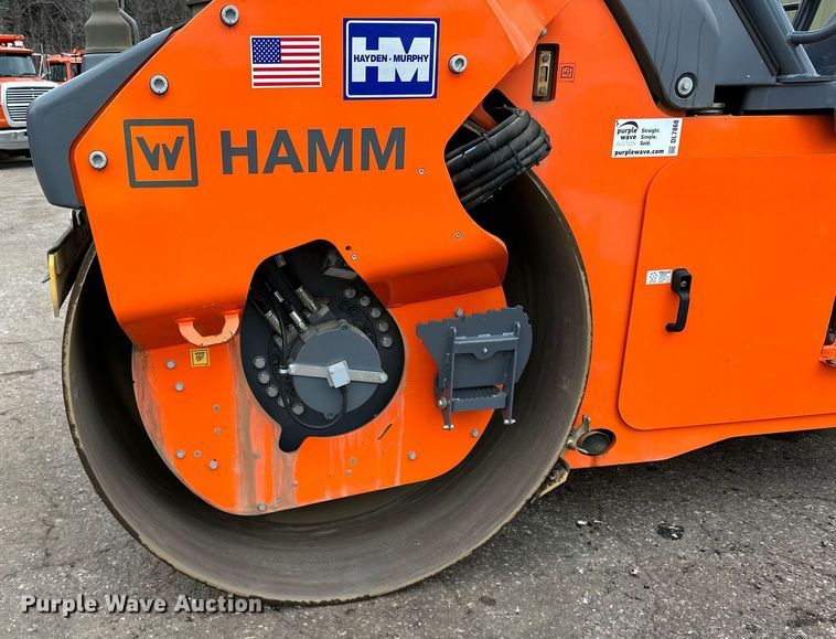 image for item DL7868 2021 Hamm HD 140i double drum vibratory roller